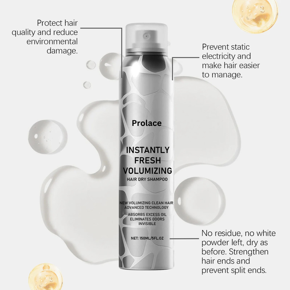 Instant Volume Hair Spray Degrease (150ml)